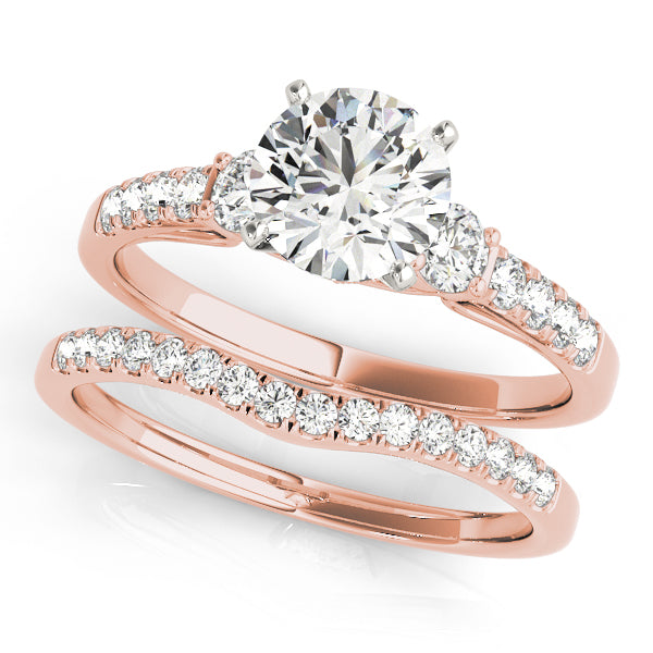 ENGAGEMENT RINGS SINGLE ROW PRONG SET - Image 4