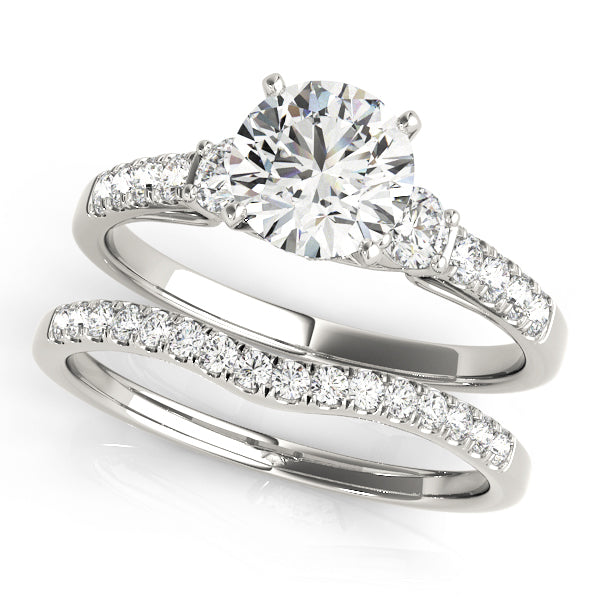 ENGAGEMENT RINGS SINGLE ROW PRONG SET - Image 3