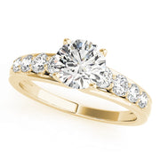 ENGAGEMENT RINGS SINGLE ROW PRONG SET - Image 7