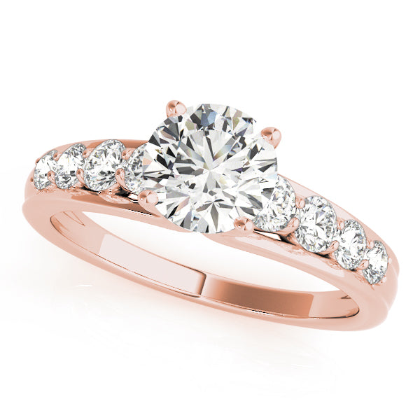 ENGAGEMENT RINGS SINGLE ROW PRONG SET - Image 8