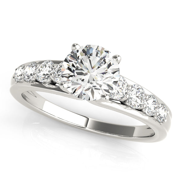 ENGAGEMENT RINGS SINGLE ROW PRONG SET - Image 2