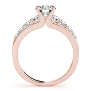 ENGAGEMENT RINGS SINGLE ROW PRONG SET - Image 4