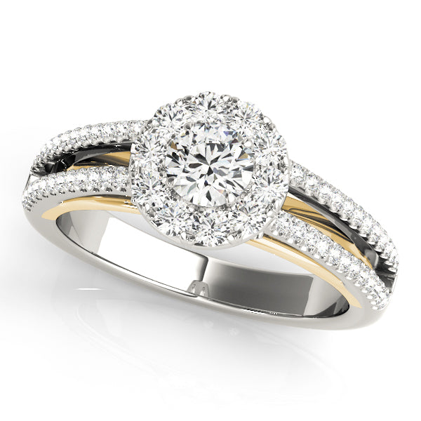 ENGAGEMENT RINGS HALO ROUND - Image 5