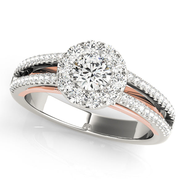 ENGAGEMENT RINGS HALO ROUND - Image 9