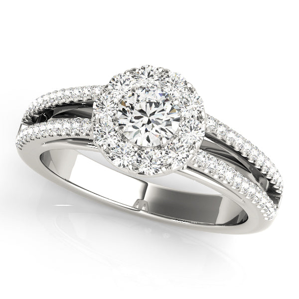 ENGAGEMENT RINGS HALO ROUND - Image 2