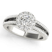 ENGAGEMENT RINGS HALO ROUND - Image 2