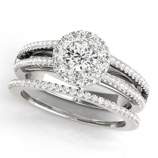 ENGAGEMENT RINGS HALO ROUND - Image 8