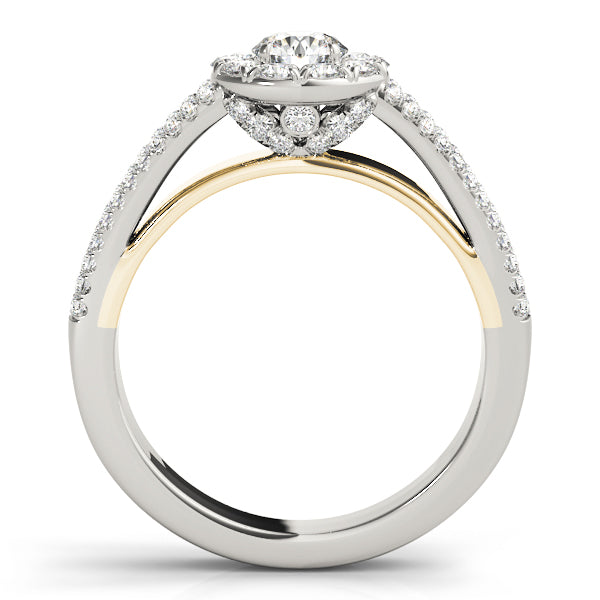 ENGAGEMENT RINGS HALO ROUND - Image 6