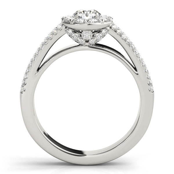 ENGAGEMENT RINGS HALO ROUND - Image 3