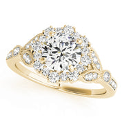ENGAGEMENT RINGS HALO ROUND - Image 8