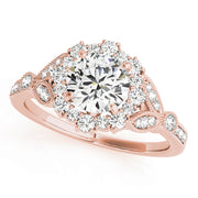 ENGAGEMENT RINGS HALO ROUND - Image 5