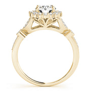 ENGAGEMENT RINGS HALO ROUND - Image 6