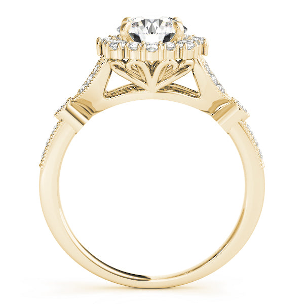 ENGAGEMENT RINGS HALO ROUND - Image 6