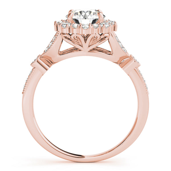ENGAGEMENT RINGS HALO ROUND - Image 9