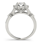 ENGAGEMENT RINGS HALO ROUND - Image 4