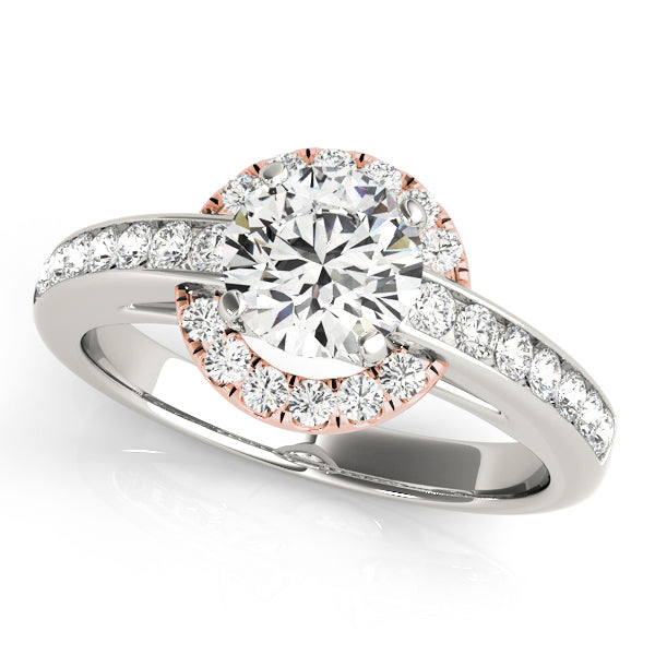 ENGAGEMENT RINGS HALO ROUND - Image 10