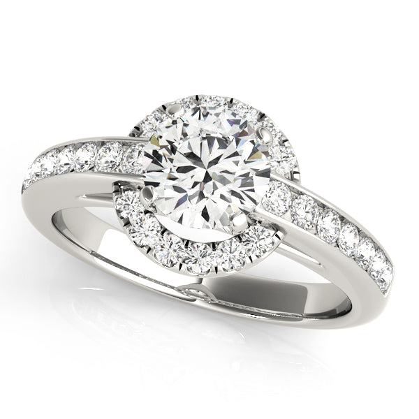ENGAGEMENT RINGS HALO ROUND - Image 2