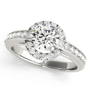 ENGAGEMENT RINGS HALO ROUND - Image 2