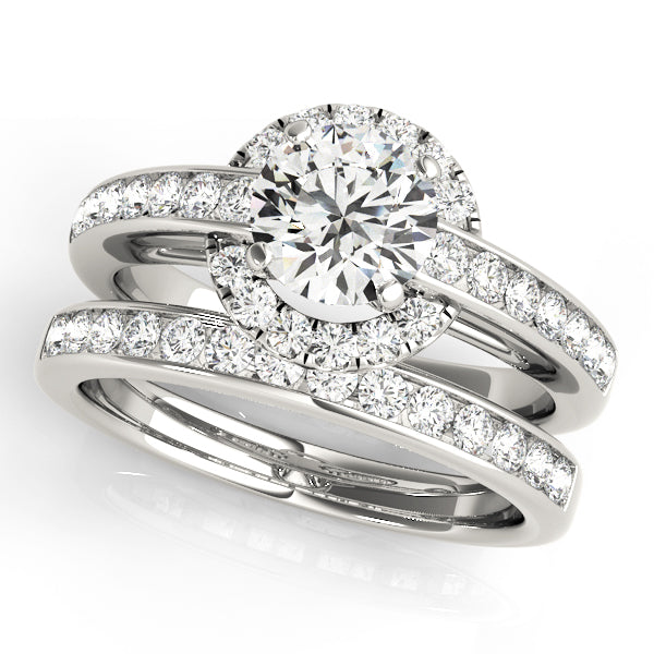 ENGAGEMENT RINGS HALO ROUND - Image 5