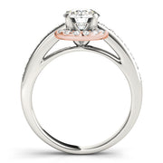 ENGAGEMENT RINGS HALO ROUND - Image 4