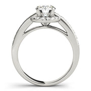 ENGAGEMENT RINGS HALO ROUND - Image 3
