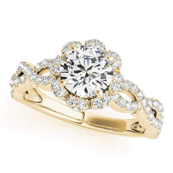ENGAGEMENT RINGS HALO ROUND - Image 5
