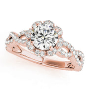 ENGAGEMENT RINGS HALO ROUND - Image 10