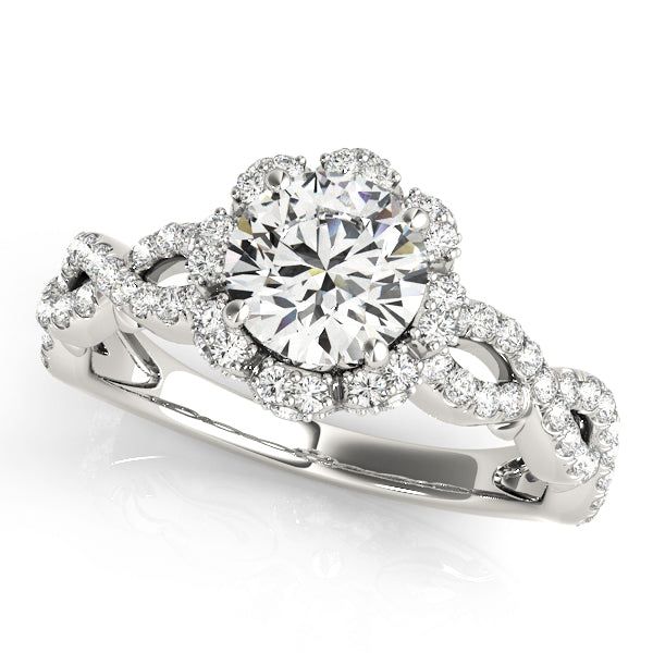 ENGAGEMENT RINGS HALO ROUND - Image 2