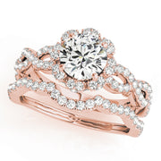 ENGAGEMENT RINGS HALO ROUND - Image 8