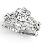 ENGAGEMENT RINGS HALO ROUND - Image 9