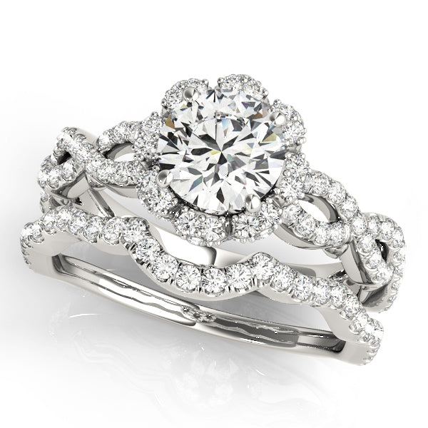 ENGAGEMENT RINGS HALO ROUND - Image 9