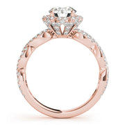 ENGAGEMENT RINGS HALO ROUND - Image 4