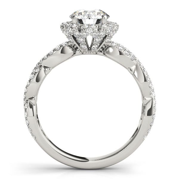 ENGAGEMENT RINGS HALO ROUND - Image 6