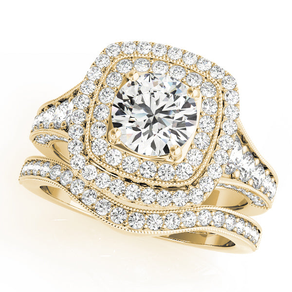 ENGAGEMENT RINGS HALO ROUND - Image 4