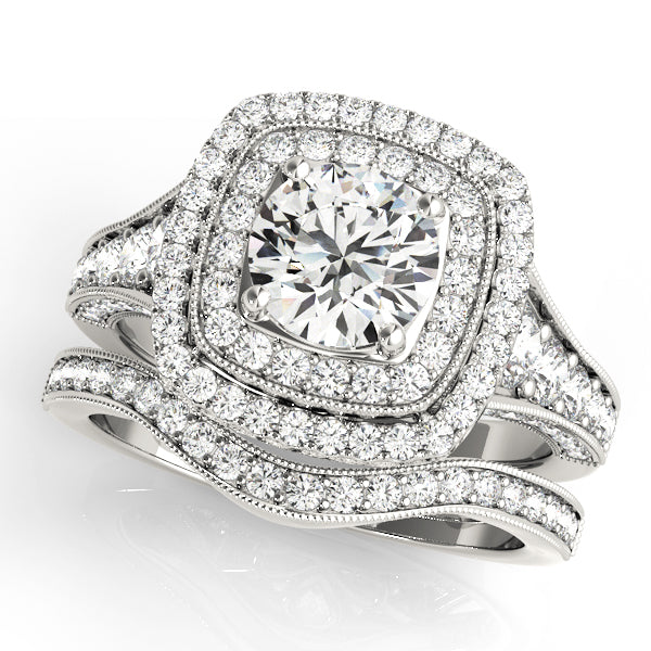 ENGAGEMENT RINGS HALO ROUND - Image 7