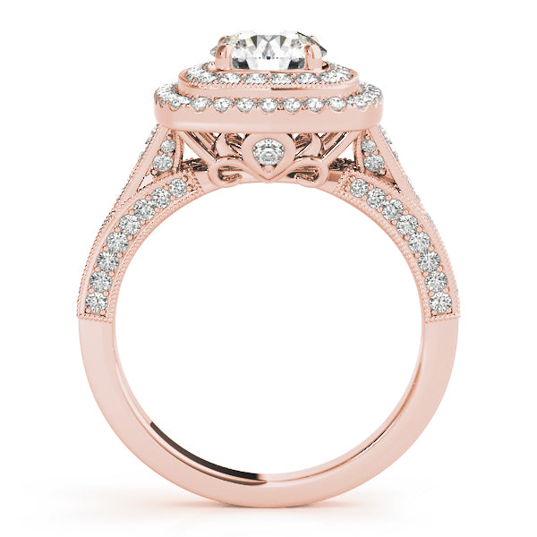 ENGAGEMENT RINGS HALO ROUND - Image 5