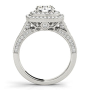 ENGAGEMENT RINGS HALO ROUND - Image 8