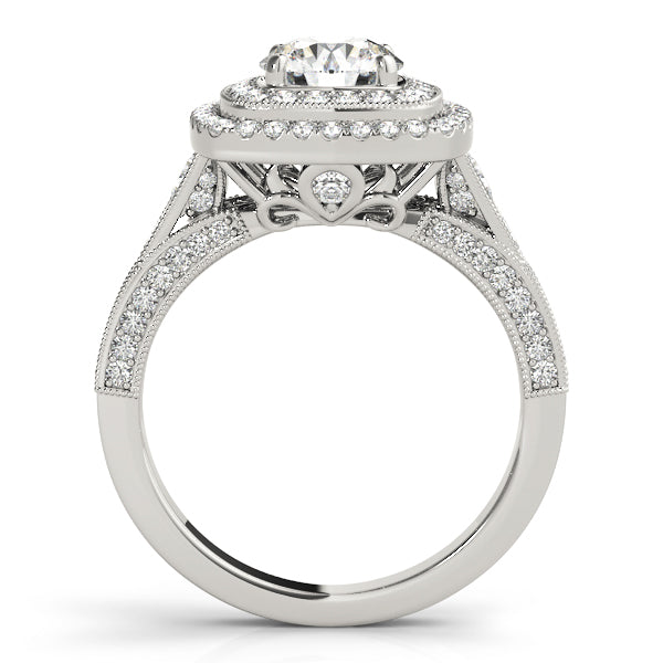 ENGAGEMENT RINGS HALO ROUND - Image 8