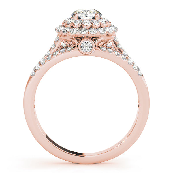 ENGAGEMENT RINGS HALO ROUND - Image 5