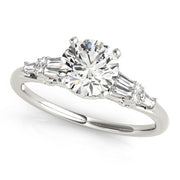 ENGAGEMENT RINGS FANCY SHAPE BAGUETTE REMOUNTS - Image 2
