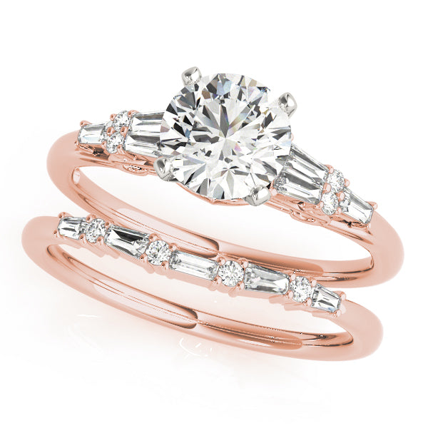 ENGAGEMENT RINGS FANCY SHAPE BAGUETTE REMOUNTS - Image 6