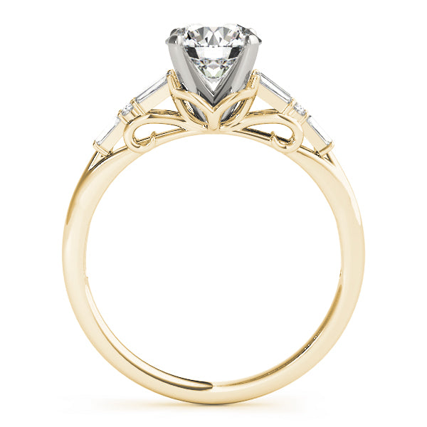 ENGAGEMENT RINGS FANCY SHAPE BAGUETTE REMOUNTS - Image 8