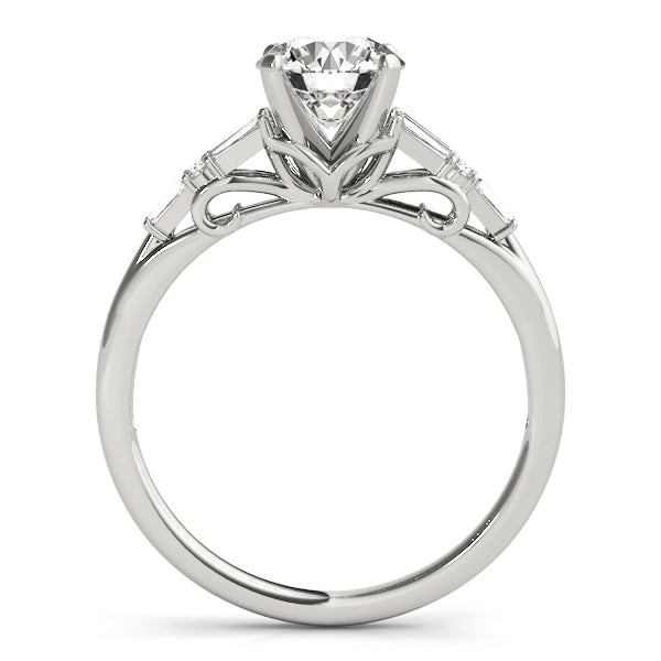 ENGAGEMENT RINGS FANCY SHAPE BAGUETTE REMOUNTS - Image 5
