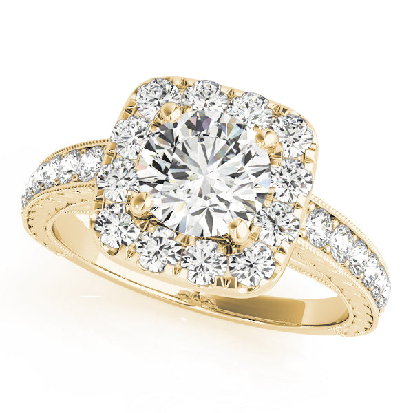 ENGAGEMENT RINGS HALO ROUND - Image 6
