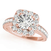 ENGAGEMENT RINGS HALO ROUND - Image 5