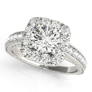 ENGAGEMENT RINGS HALO ROUND - Image 2