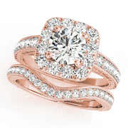 ENGAGEMENT RINGS HALO ROUND - Image 9