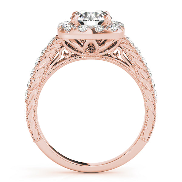ENGAGEMENT RINGS HALO ROUND - Image 4