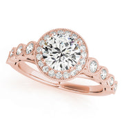 ENGAGEMENT RINGS HALO ROUND - Image 7