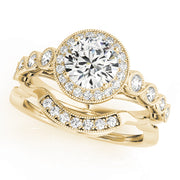 ENGAGEMENT RINGS HALO ROUND - Image 8